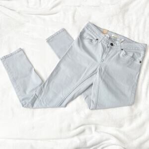 Roxy Skinny mid waist jeans light blue denim size 27 NWT new